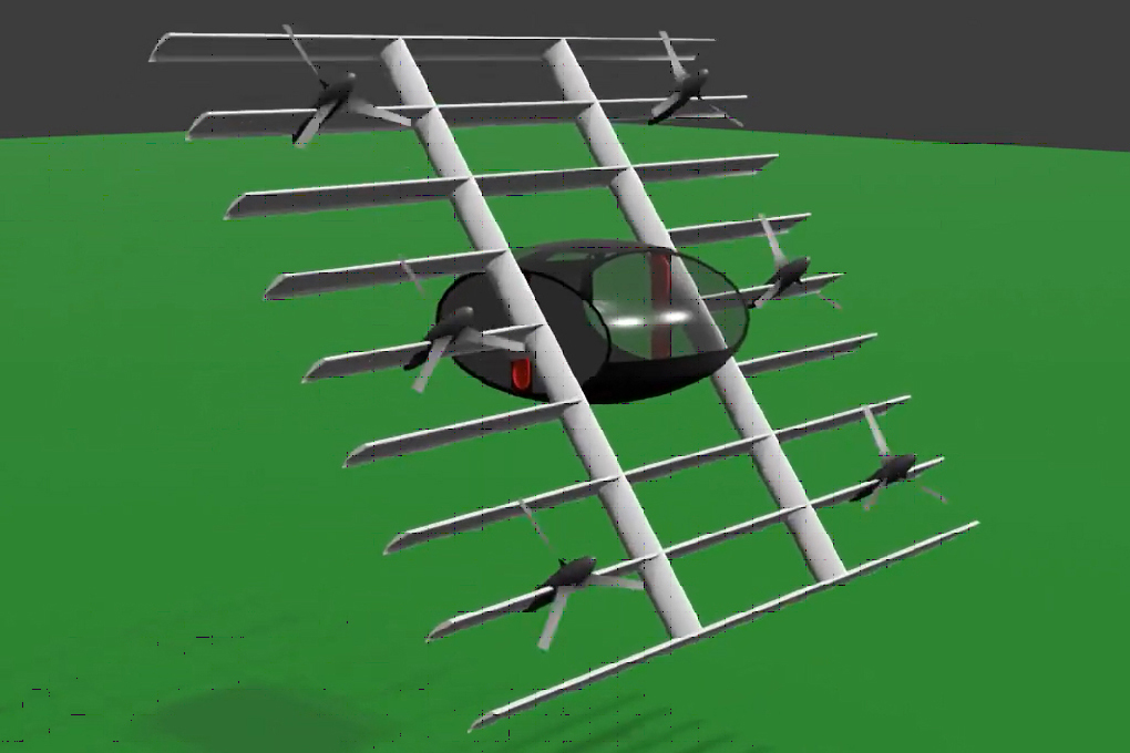 Quaternion Group LLC Compact Personal Aircraft hybrid-electric VTOL passenger aircraft Quaternion Group LLC Compact Personal Aircraft hybrid-electric VTOL passenger aircraft